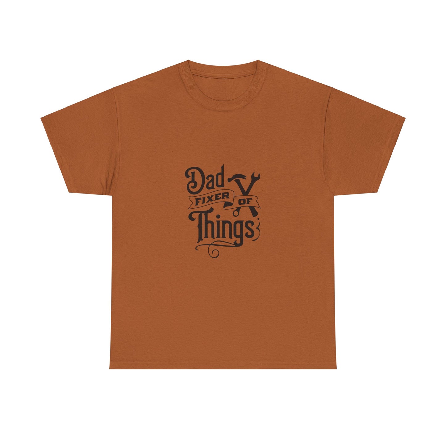 Dad Fixer of Things-Unisex Heavy Cotton Tee