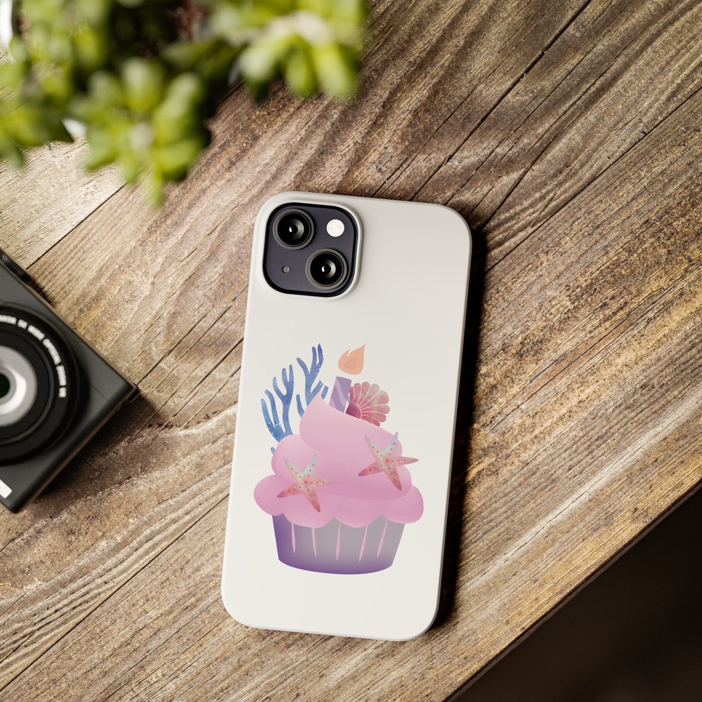 Cup Cake Slim Phone Cases-For iPhone 15-11 Pro Max