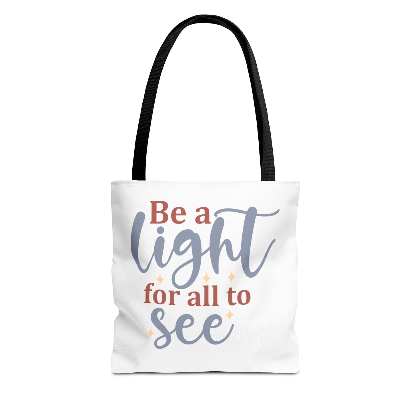 Be A light For All To See- Tote Bag (AOP)