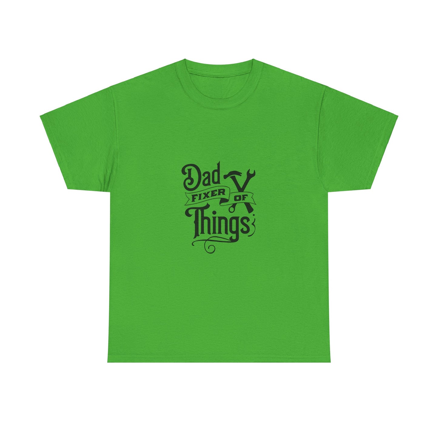 Dad Fixer of Things-Unisex Heavy Cotton Tee