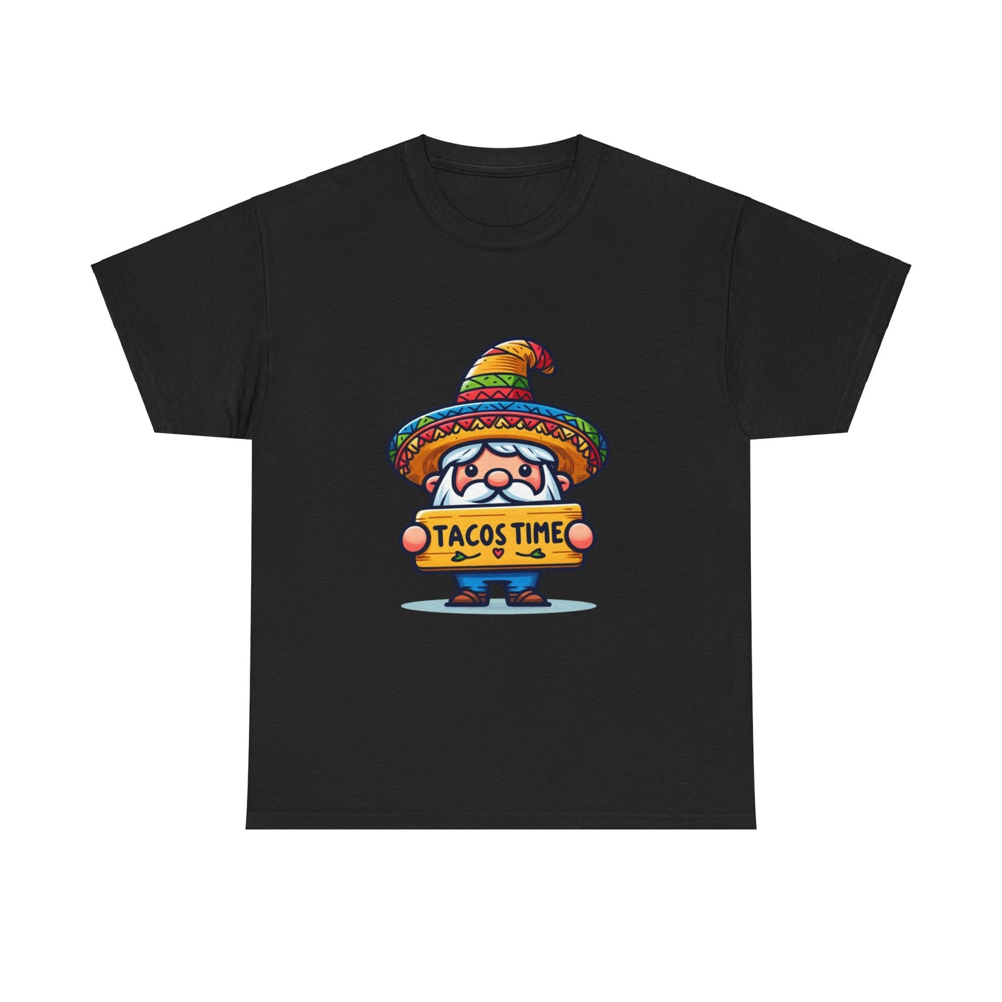 Tacos Time-Unisex Heavy Cotton Tee