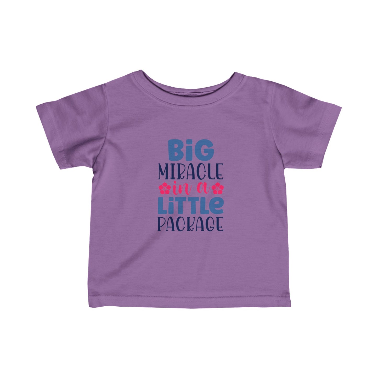 Big Miracle In A Little Package- Infant Fine Jersey Tee (6M-24M)