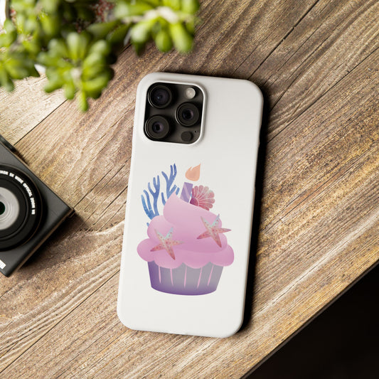 Cup Cake Slim Phone Cases-For iPhone 15-11 Pro Max