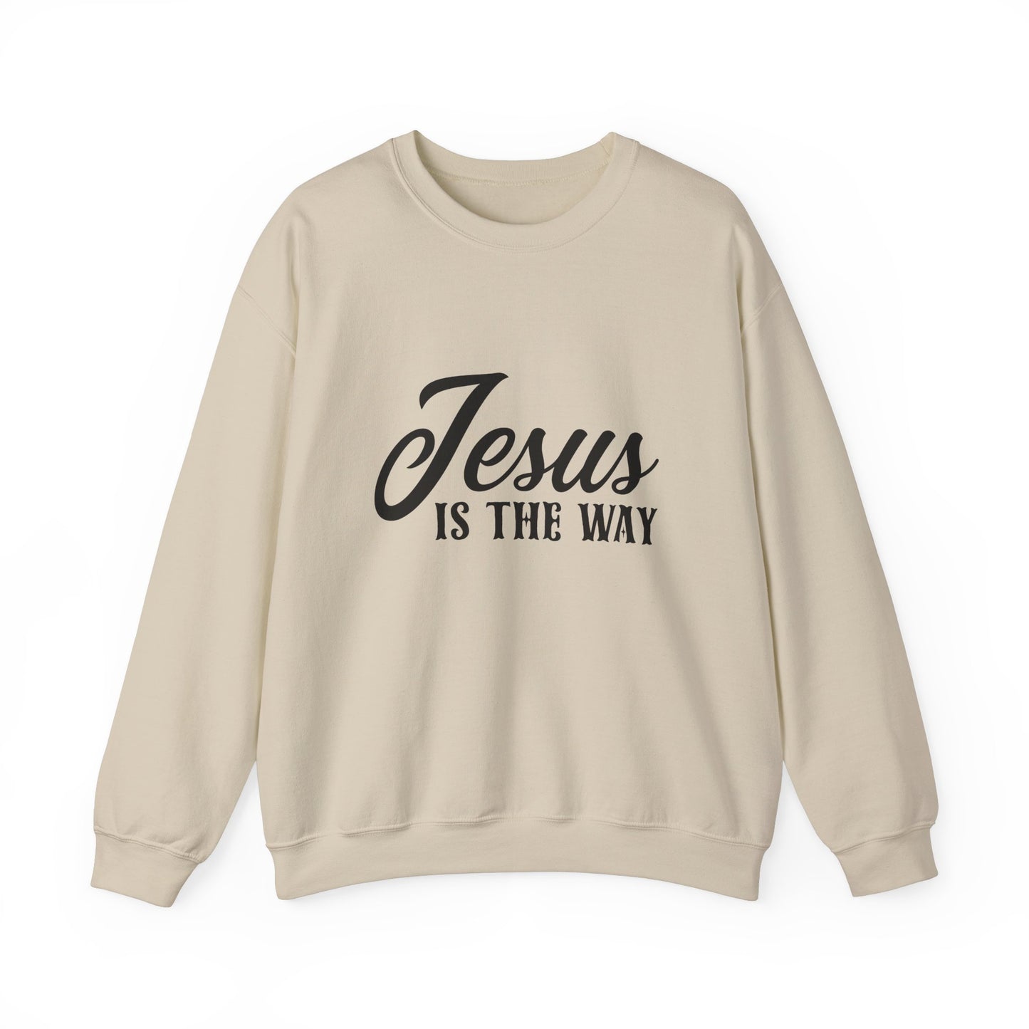 Jesus Is The Way- Crewneck Sweatshirt