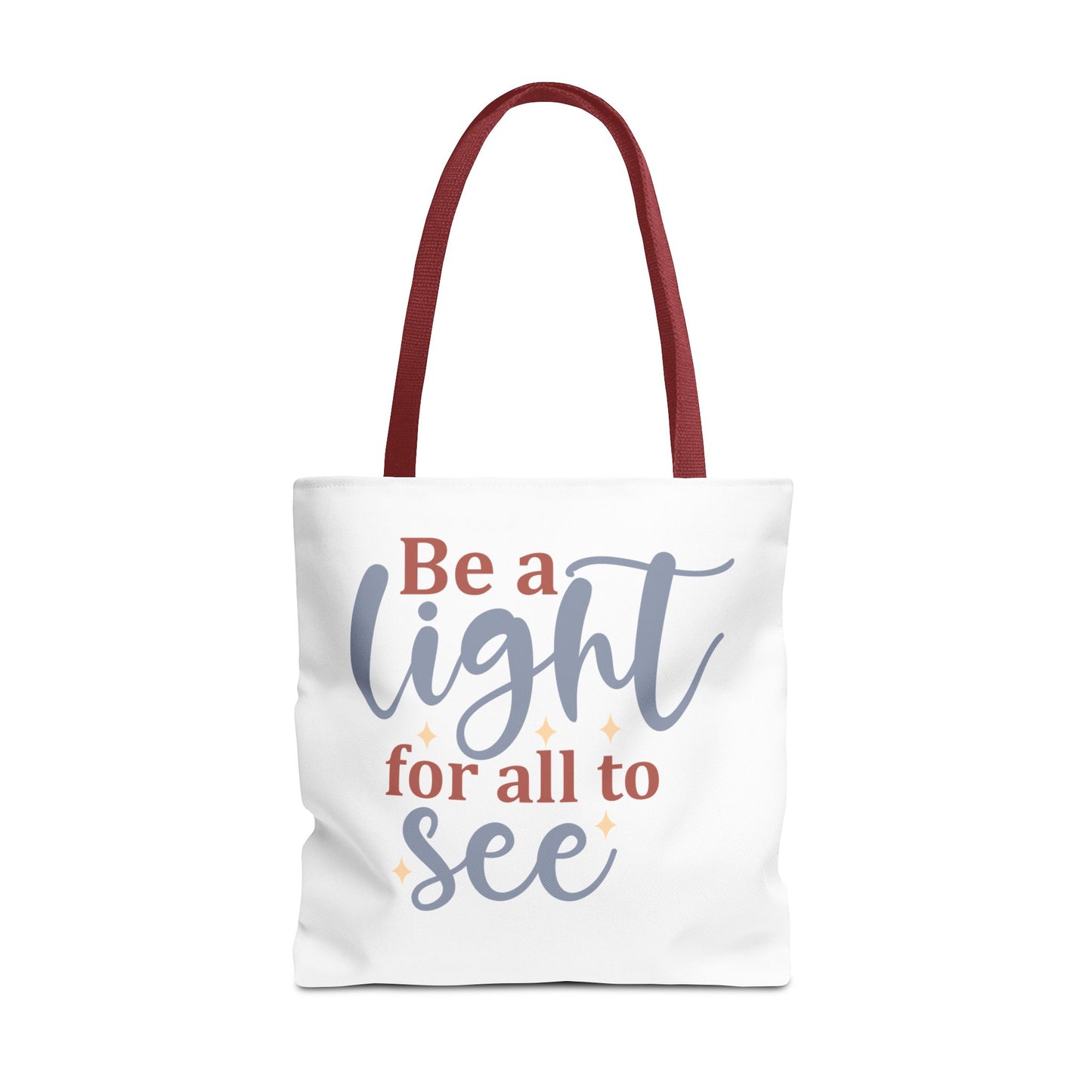 Be A light For All To See- Tote Bag (AOP)