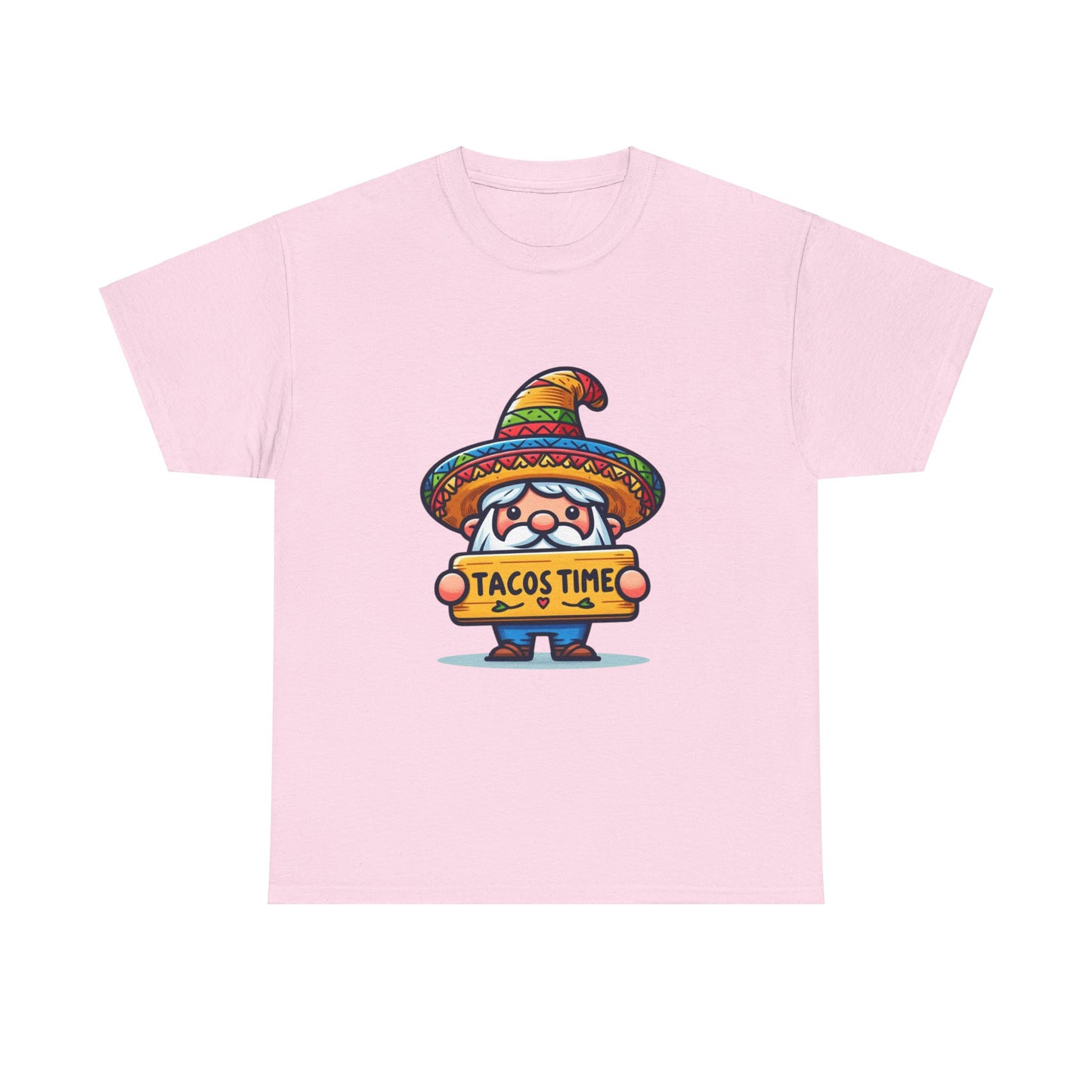 Tacos Time-Unisex Heavy Cotton Tee