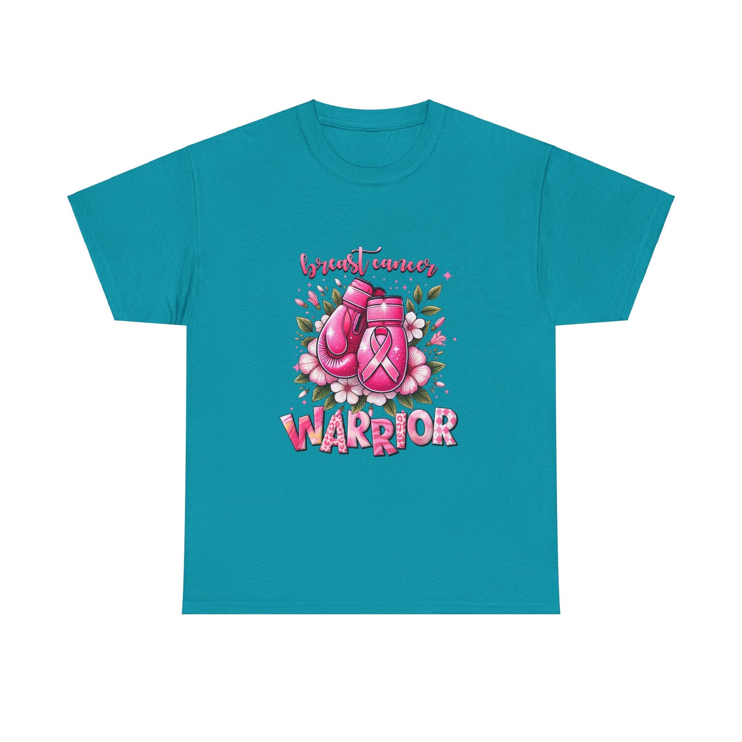 Breast Cancer Warrior-Unisex Heavy Cotton Tee