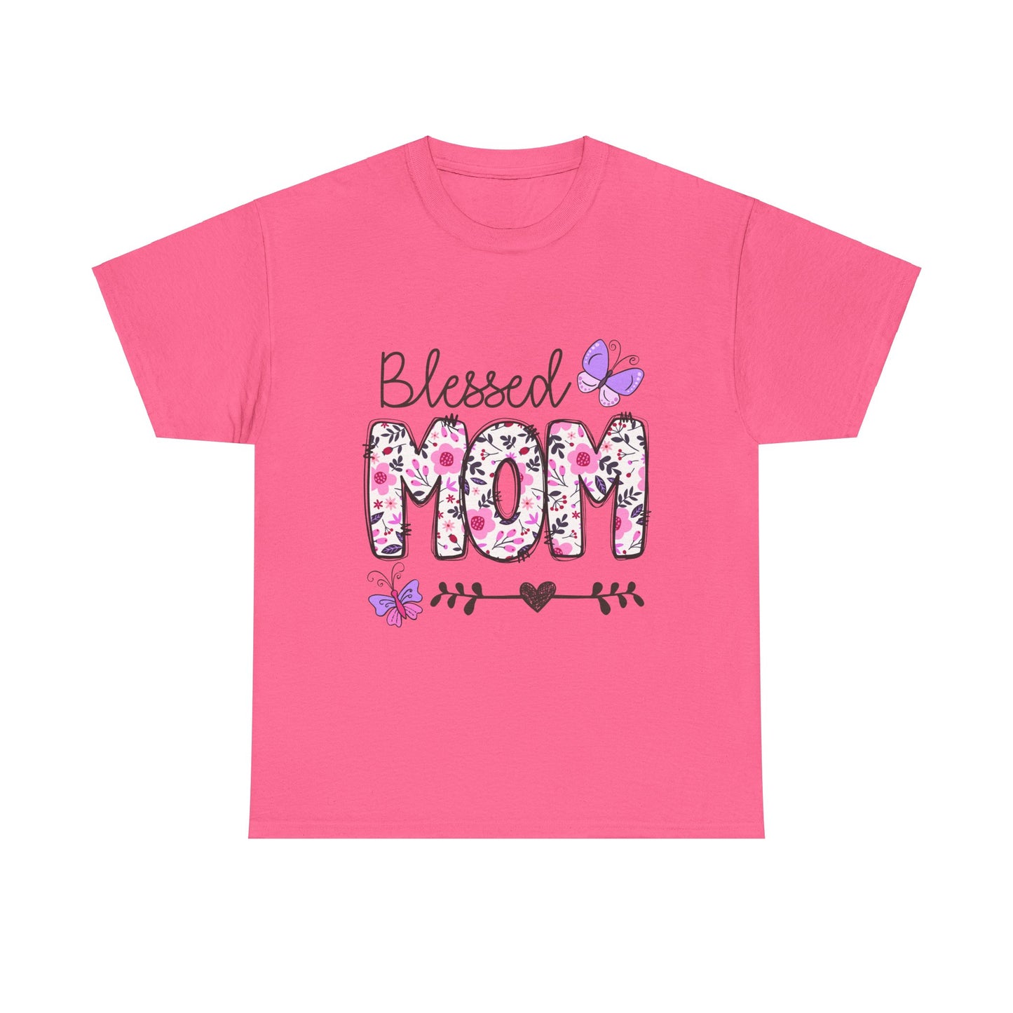 Blessed Mom-Unisex Heavy Cotton Tee