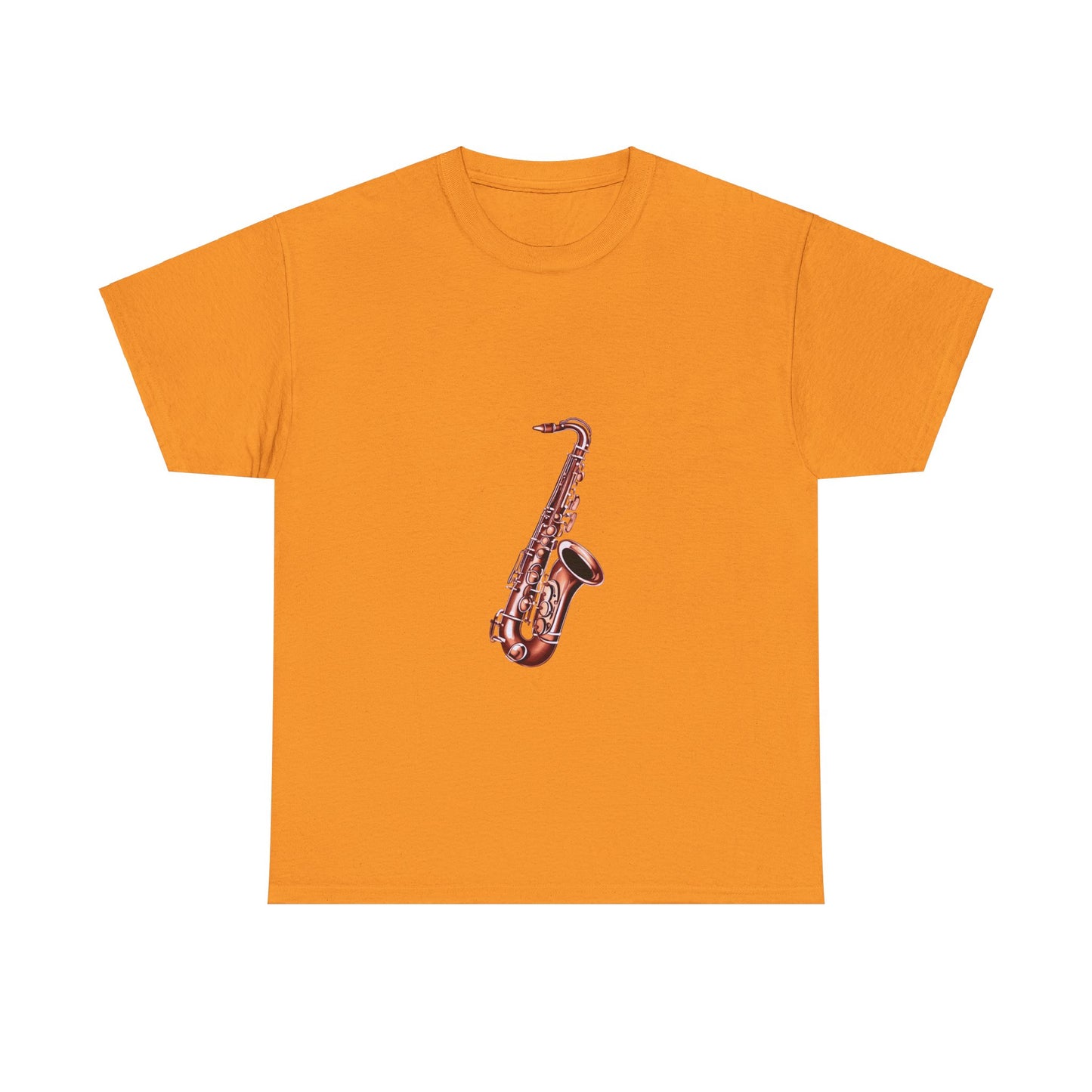 Saxophone-Unisex Heavy Cotton Tee